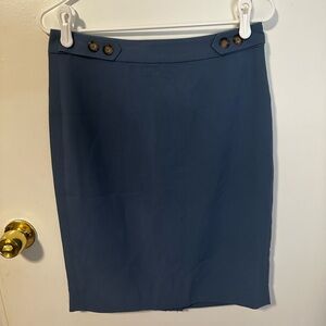 Slate blue Banana Republic skirt
